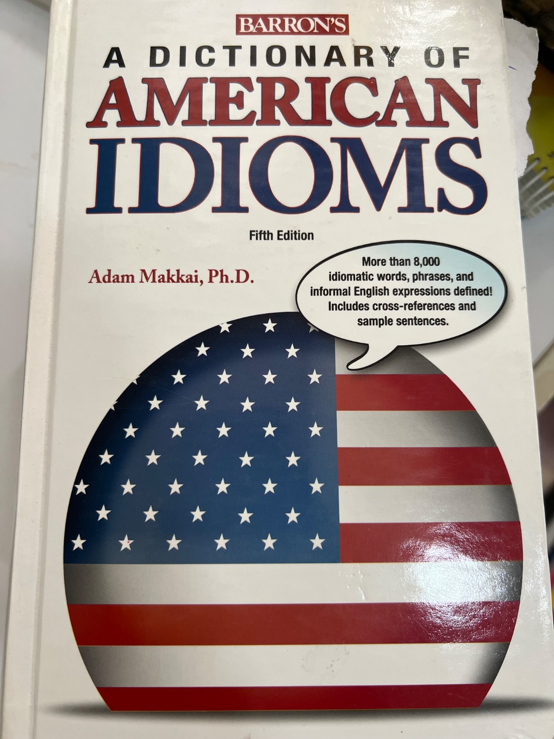 کتاب زبان A Dictionary of American Idioms دیکشنری اصطلاحات آمریکایی
