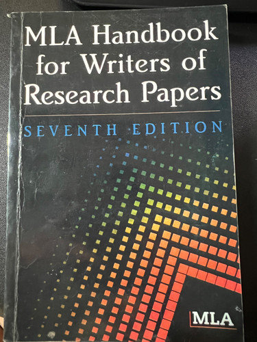 کتاب زبان mila handbook for writers of research papers